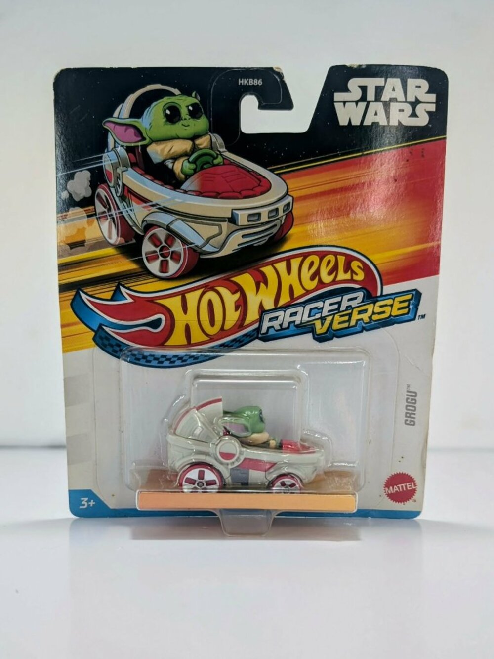 Hot Wheels Racer Verse Star Wars Grogu In Pram Die-Cast Car NIP